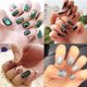 thumbnail image 3 of 12 Sheets Metallic Self-Adhesive Nail Stickers for Women, 3D Metallic Star Moon Leaf Line Nail Design Stickers Decals Manicure Fingernail Decorations, 3 of 4