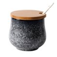 thumbnail image 1 of Japanese Sugar Bowl With Lid, Retro Ceramic Storage Jar,200ml(7oz) Small Sugar Pot, Sugar Container Spice Jar, For Coffee Bar, Restaurant, Home-c-200ml 7oz, 1 of 7
