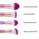 thumbnail image 4 of Juego de brochas de maquillaje, 11 Uds., brocha de maquillaje, delineador de ojos, colorete, juego de brochas de maquillaje, 4 of 4