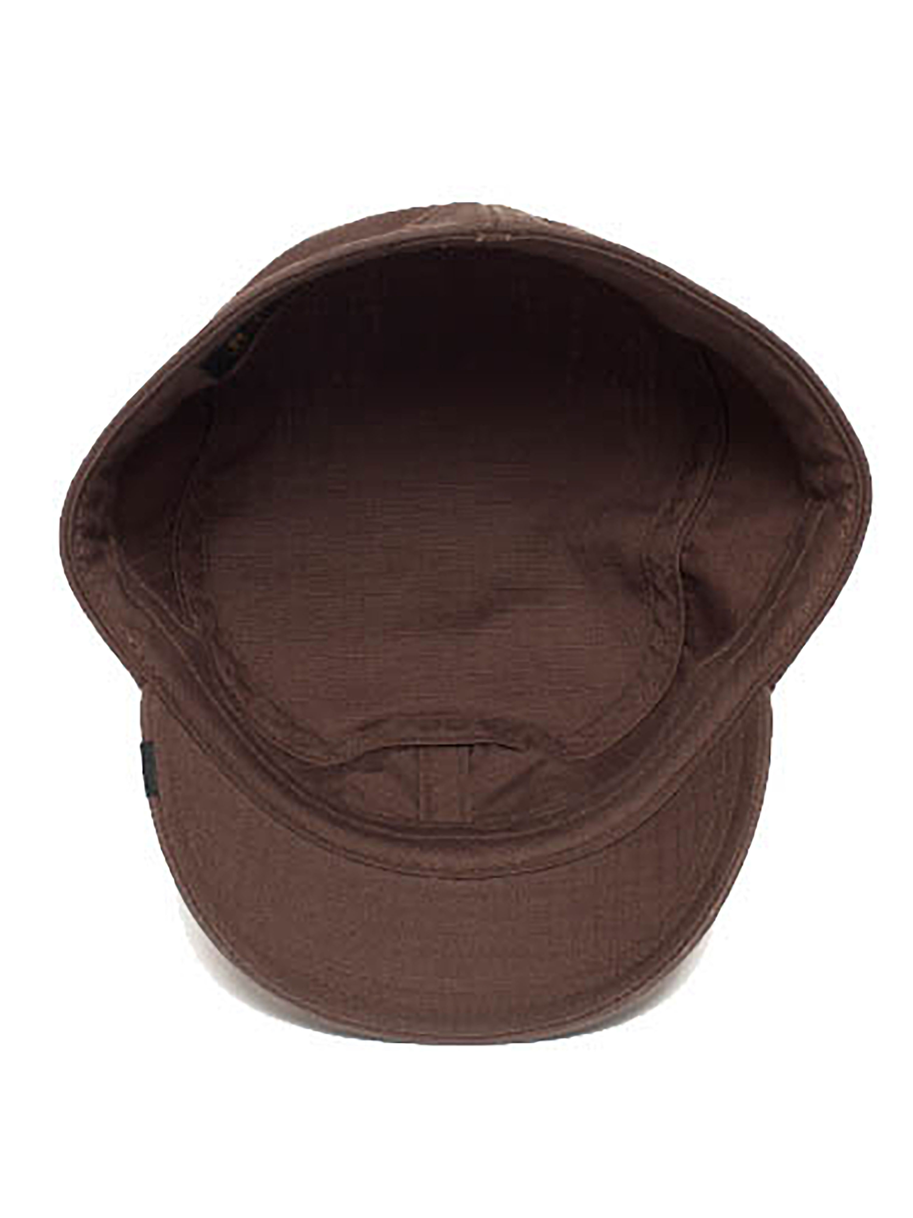 Goorin Bros Brown Distressed Cadet Cap Goorin Brothers Private Cadet Hat - Men main image 2