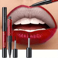 thumbnail image 2 of 1pc Double Ended Lipstick + Lip Liner, Smudge Proof Swivel Stick, Soft Matte Long Lasting Lipstick, 2 of 5