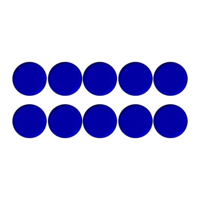 Siruishop 10 Pcs Tampons de Queue de Snooker Tampons de Ferrule Pièce de Réparation Remplacement Accessoire de Billard pour Compétition de Salle de Jeux Bleu