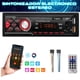 thumbnail image 2 of Estéreo de Auto Estéreo Coche Reproductor Mp3 Radio Con Fm Bluetooth5.0 Aux 2USB Estereo Auto 4 Modos De Reproducción De Música RCA, Lector de tarjeta SD, 2 of 6
