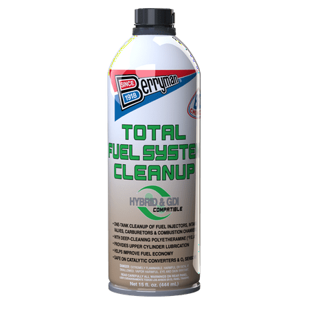 Berryman Products 2616, B-12 Chemtool Total Fuel System Clean-up (Gasoline, Hybrid, and GDI), 15 oz.