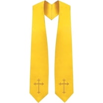 CLERKMANS Unisex Shoulder Sashes, Gold, 1