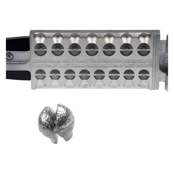 Do It Mold Removable Split Shot Sinker Sz: 1/4, 3/8 oz (3170) RM-1438