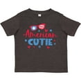 thumbnail image 3 of Inktastic 4th of July American Cutie Red and Blue Stars and Hearts Boys or Girls Toddler T-Shirt, 3 of 5
