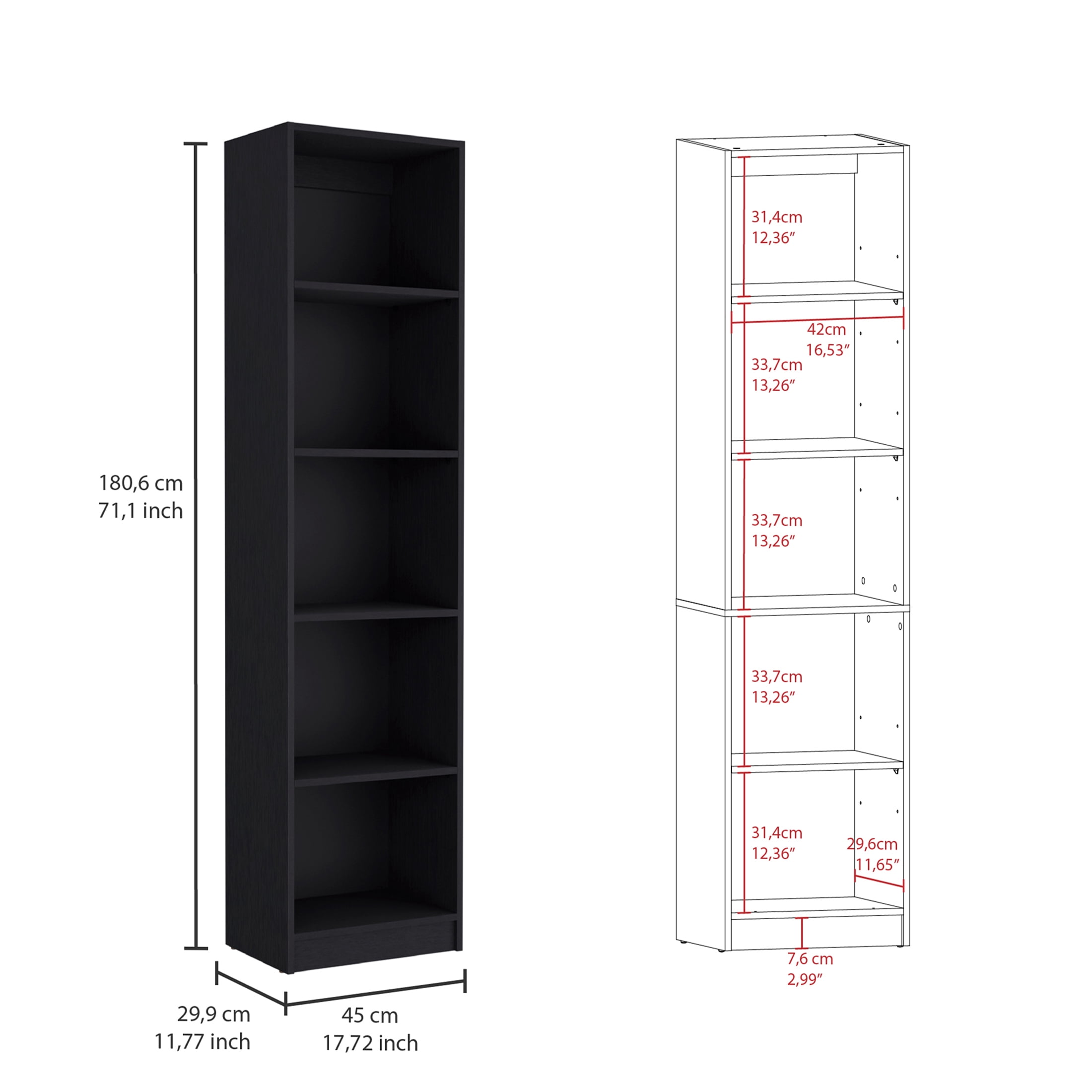 JERFIT Modern Faux Marble Executive Desk - Large Computer Desk for Home Office, Conference Table with Sturdy Particle Board, Spacious Black Writing Desk
