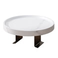thumbnail image 1 of Plateau de Sofa Table Repose-Canapé à Clipser en Bois pour Boisson Café Collation Télécommande, 1 of 9