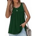 thumbnail image 2 of MOYIKO Womens Summer Tank Tops Sleeveless T Shirt Casual Loose Fit Tunic Blouses, 2 of 7