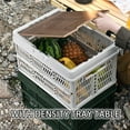 thumbnail image 4 of Outdoor Storage Box, Multifunctional Foldable and Stackable Organizer with Detachable Tray, Portable Waterproof Container for Camping, Picnics, and Outdoor Adventures, 4 of 7