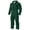Dark Green-1, variant on Men's Black Hooded Work Coverall Jumpsuit Long Sleeve Full Body Utility Outfit for Winter Outdoor Job Sites