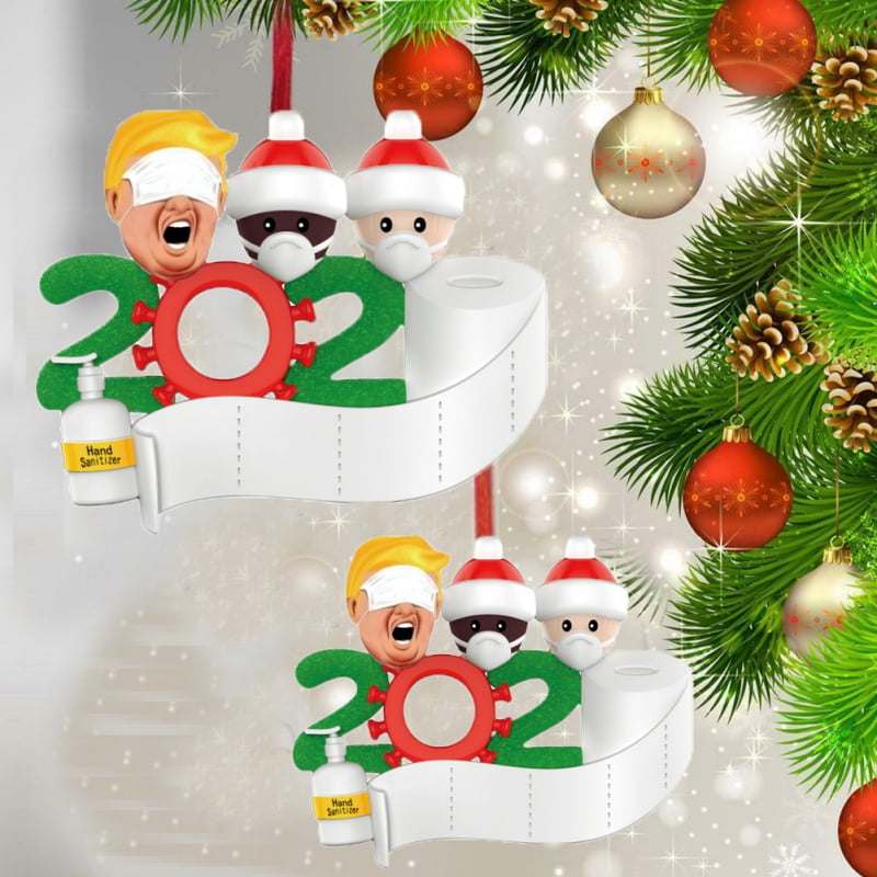 Details about   2020 Xmas Christmas Tree Hanging Ornaments Family Ornament Decor Gift 