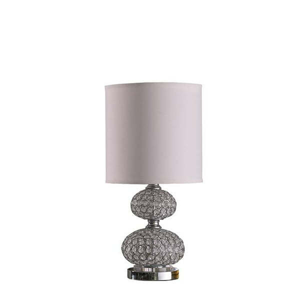 Mod Crystal Insp Retro Table Lamp, Layla Resin Table Lamp Grey