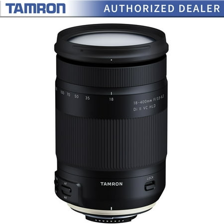 Tamron 18-400mm f/3.5-6.3 Di II VC HLD All-In-One Zoom Lens for Nikon (Best E Mount Telephoto Lens)