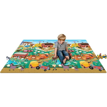 Prince Lionheart Play Mat, City/Farm