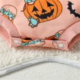 thumbnail image 5 of Luxalzxs Long Sleeve Onesies for Baby Boy Girl Newborn Infant Toddler Cute Pumpkin Sweatshirt Romper Bodysuit Halloween Outfit Onesies 3-6 Months, 5 of 5