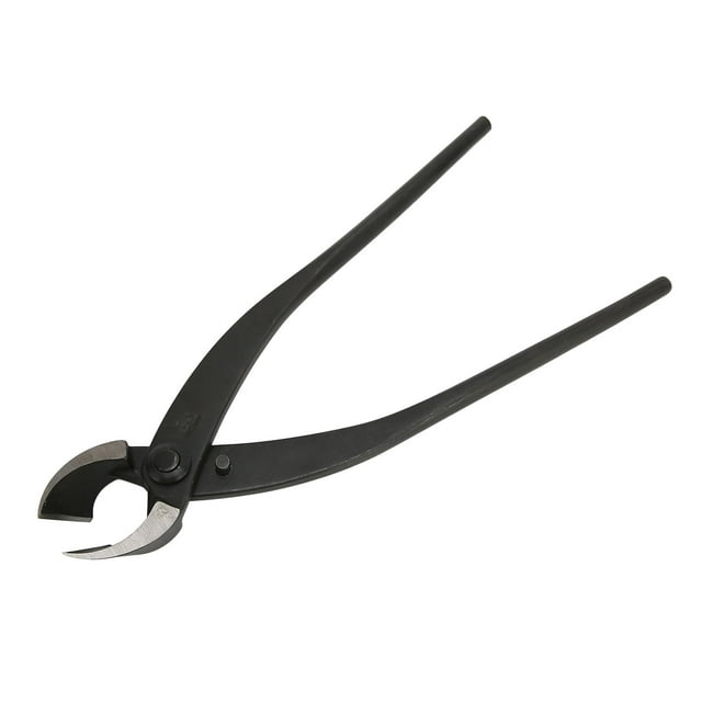 Bonsai Cutter, Manganese Steel Ergonomic Round Edge Pruner Professional Concave Branch Cutter Tools, 280mm 11in