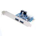 thumbnail image 1 of axGear USB 3.0 PCI-E Controller Card 2 External Port w/ Internal 19 Pin Connection, 1 of 6