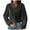 Black, variant on ZyeKqe Plus Size Tops for Women Long Sleeve Ruffle Top V Neck Dressy Casual Blouses Loose Fitting Top