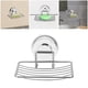 thumbnail image 5 of Bewildely Soporte de de esponja con ventosa de pared estante de almacenamiento impermeable de acero inoxidable estante de soporte de drenaje de Juegos de accesorios de baño, 5 of 6