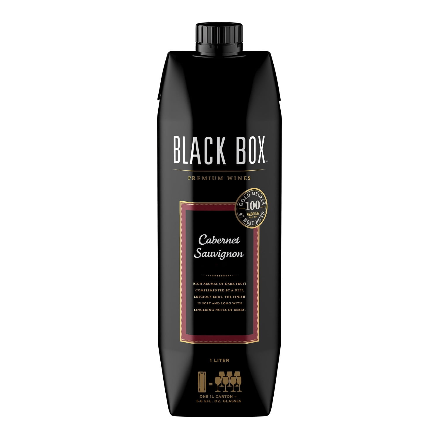 Black Box Cabernet Sauvignon Red Wine, 1 L Box