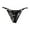 Black, variant on Panties for Women,Exquisite Underwear Transparent Lace Low Waist Thong Seamless Elastic Breathable T-Shaped Panties,Womens Underwear,Red,One Size