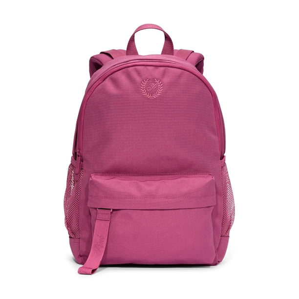 Mochila Victoria's Secret de color rojo violeta para portátil de 15 pulgadas