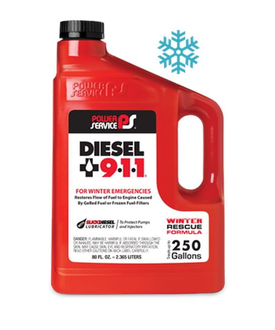 DIESEL 911 Use To Prevent Fuel Gelling/ DeIce Frozen FuelFilters 80