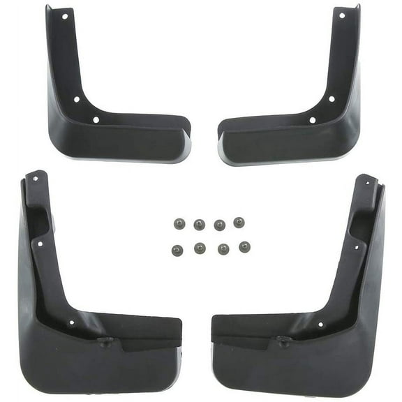 A-Premium Mud Flaps Splash Guards Compatible with Ford Fusion 2013-2018 Not Fit with Side Skirts or Body Modifications Front and Rear 4-PC