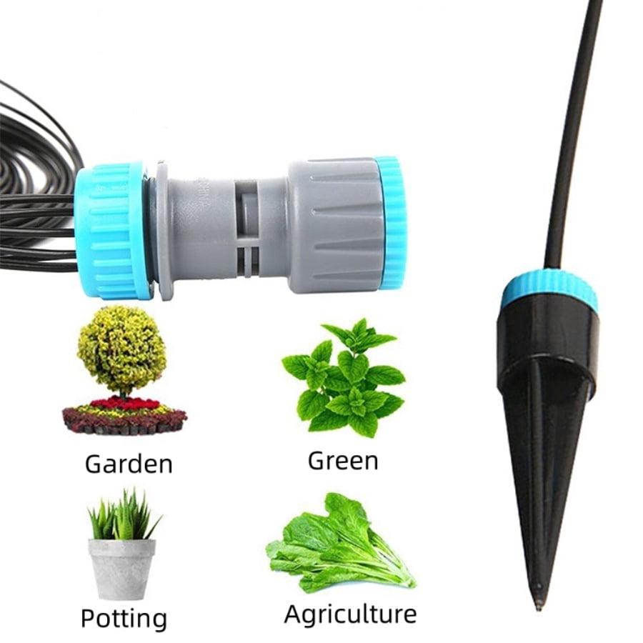 10-Head Drip Irrigation Kit, Adjustable Watering System for Potted Plants & Succulents, Ideal for Home Garden & Travel Use