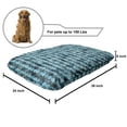 thumbnail image 2 of Grunge Pet Bed, Contemporary Art Inspiration with Dots in Cold Colors Freezing Cool Winter Ice, Resistant Pad for Dogs and Cats Cushion with Removable Cover, 24" x 39", Pale Blue Grey, by Ambesonne, 2 of 4