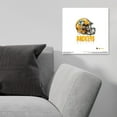 thumbnail image 4 of Gallery Pops NFL Green Bay Packers - Drip Helmet Wall Art, Unframed Version, 12" x 12", 4 of 5