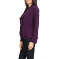 thumbnail image 3 of Women's Casual Long Sleeves Office Workwear Solid Blazer Jacket, 3 of 5