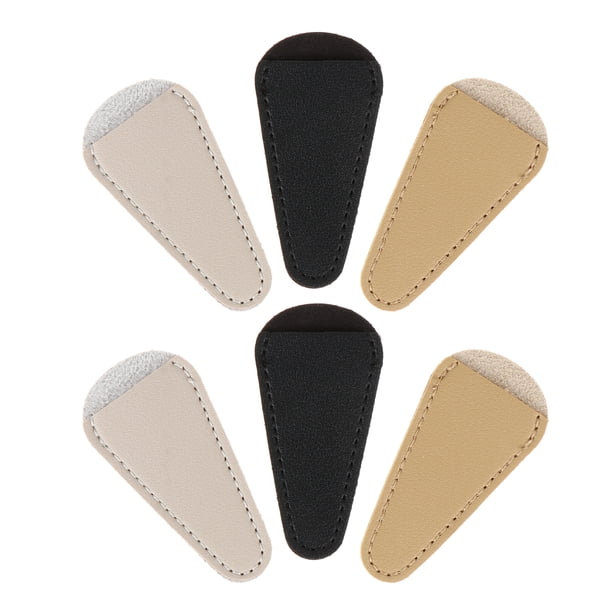 6 uds., Funda de tijeras, funda de cuero para tijeras, protector, funda para herramientas de belleza, bolsas