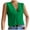Green-01, variant on Mittory Sleeveless Tops for Women Summer Chiffon Triple V-neck T Shirts Business Office Dressy Outfit Blouse