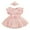 Pink, variant on THDHVS Newborn Casual Outfits,Summer Onesies Jumpsuit for Newborn ,Girls' One-year-old Dress Romper Birthday Stylish Soft Yarn Princess Flower Romper Skirt Beige 6-12 Months