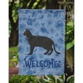 thumbnail image 3 of Chausie Black Cat Welcome Garden Flag, 3 of 3