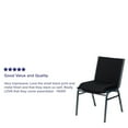 thumbnail image 2 of 4 Pk. HERCULES Series Heavy Duty Black Dot Fabric Stack Chair, 2 of 9