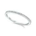 thumbnail image 2 of 1/10ct Diamond Wedding Ring 10K White Gold, 2 of 4