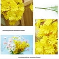 thumbnail image 4 of Zmeidao 10Pcs Artificial Daisy Flowers, Outdoor Fake Wildflowers with Stems Faux Flowers for Vase Floral Arrangements Home Garden Decoration, 4 of 8