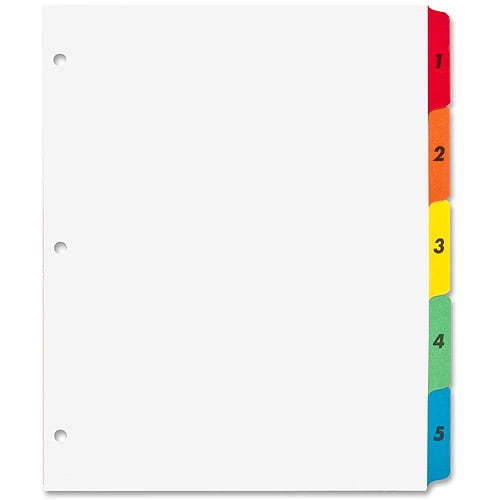 Sparco Color Coded Indexing System