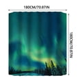 thumbnail image 3 of Cqxid Shower Curtain Under $10 Shower Curtain 70x70 Inch With 12 Plastic Hooks Waterproof Shower Curtain Bathroom Heavy Side Shower Curtain Machine Washable Quick Dry, 3 of 8