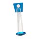 thumbnail image 4 of Entrenador de golpes de billar, ayudante de puntería, ejercitador de golpes de palo de billar transparente para jugadores profesionales, accesorios de Azul, 4 of 8