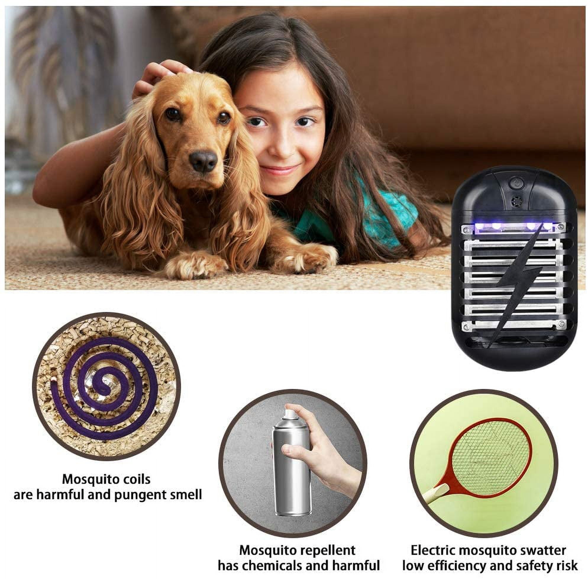 Oumilen Black Light Bulb Electronic Insect Killers ( 2 Pack)