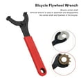 thumbnail image 6 of Bicycle Center Shaft Removal Tool Bike Axle Flywheel Wrench Number Eight Shaped Wrench Repair Tool, 6 of 21