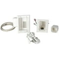 thumbnail image 5 of Datacomm Electronics 50-6623-WH-KIT Flat Panel TV Cable Organizer Kit With Duplex Power Solution, 5 of 11