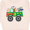 thumbnail image 3 of Inktastic 3rd Birthday Truck Toddler Sweatshirt, 3 of 4