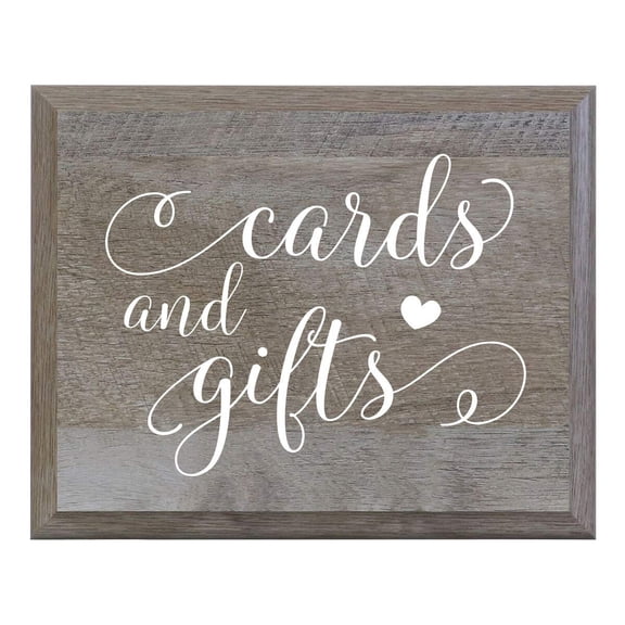 Decorative Cards and Gifts Wedding Party sign (6x8)