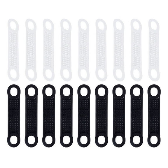 Howish Silicone Strips 50pcs Non-Rubber Hanger Grips Silicone Clothing Strips,silicone(4.13"X0.87"X0.04")